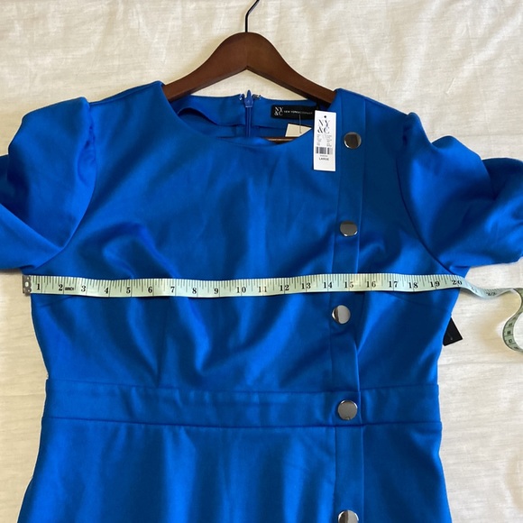 Royal blue knit dress - New York and Company - Picture 6 of 7